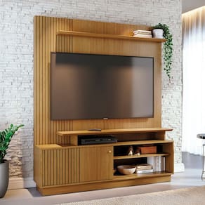 Estante para TV Até 65 Polegadas Ares 1 Porta Cumaru - Madetec