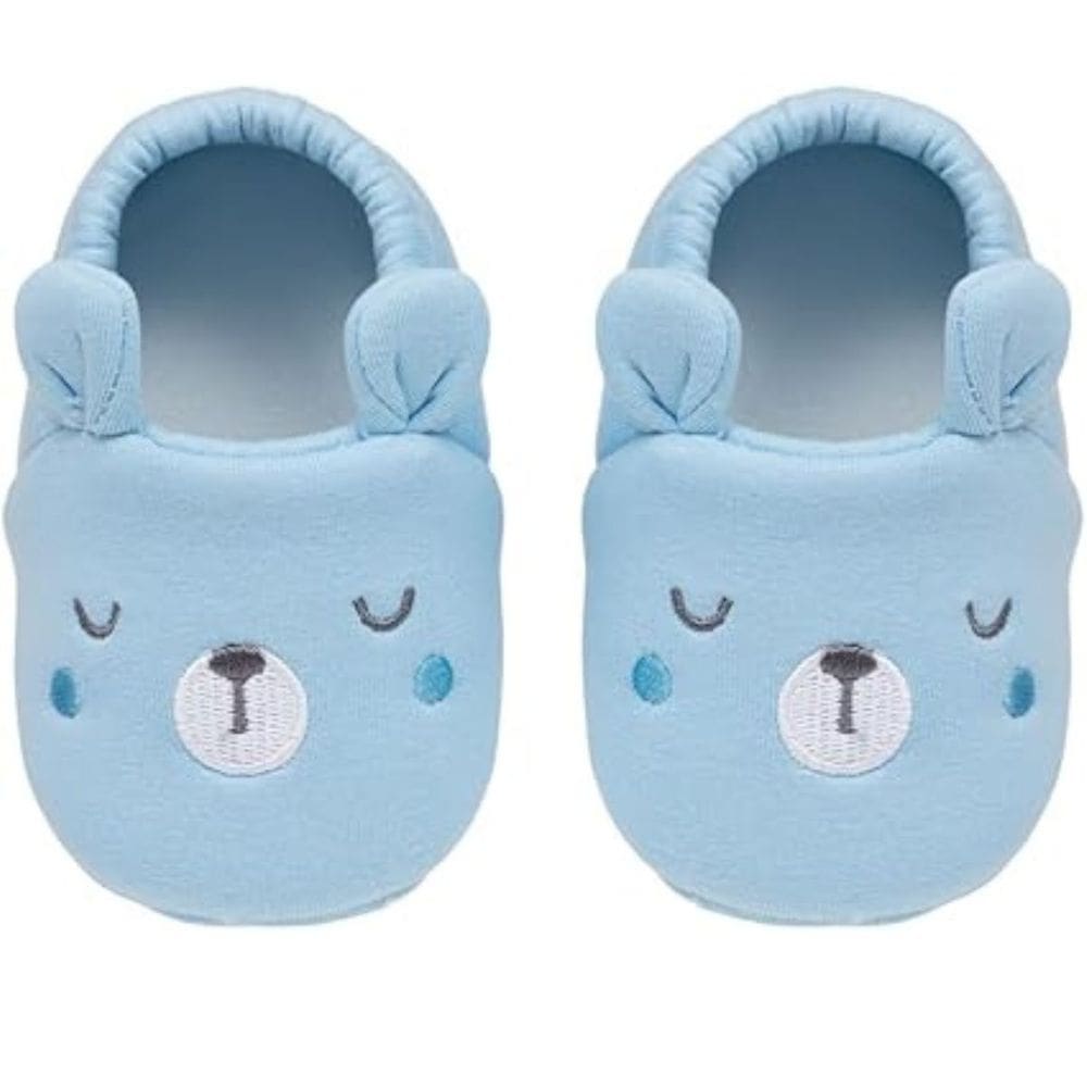 Pantufa para Bebês Antiderrapante Super Macia Tamanho 16/17 Buba