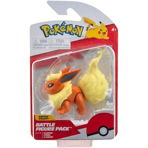 Boneco - Flareon Batalha Pokemon - 2601 SUNNY BRINQUEDOS