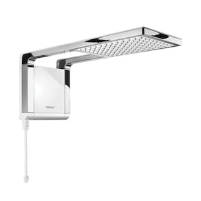 Chuveiro Eletrônico Acqua Storm Ultra 7800W 220V Branco Cromado Lorenzetti
