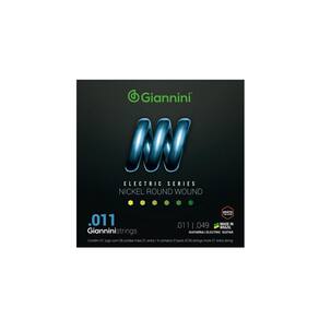 Encordoamento Corda Guitarra Giannini Nickel Round Wound 011