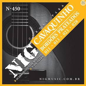 Encordoamento Cordas Cavaco Cavaquinho Nig N 450 C/ Bolinha