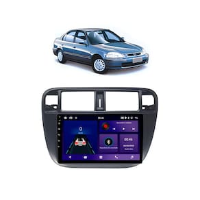 Kit Multimídia Civic 1996 / 2000 Ar Digital 9 Pol Android Carplay 2/32GB - 915BR ROADSTAR