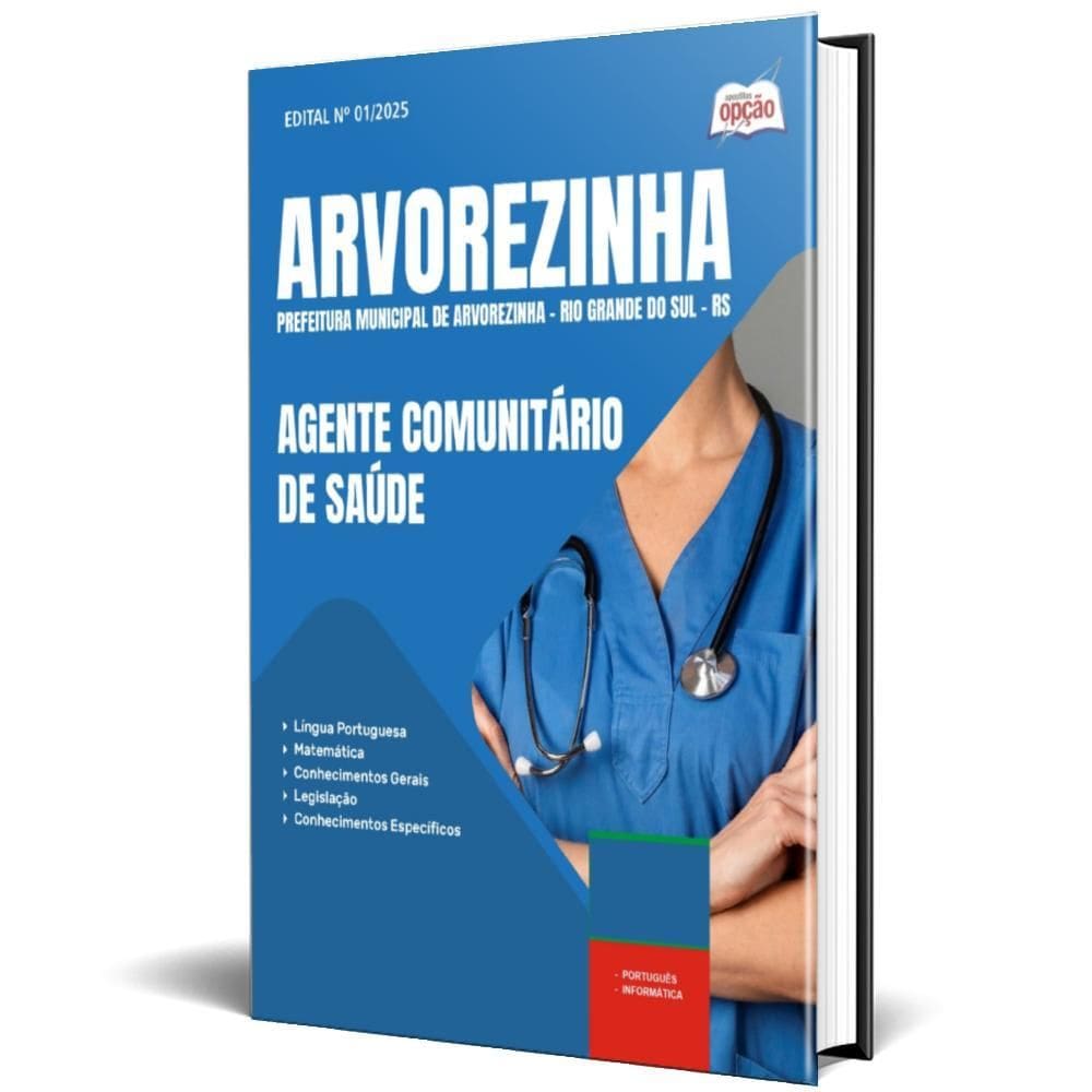 Apostila Prefeitura Arvorezinha Rs 2025 Agente Comunitário
