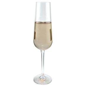 Conjunto de Taças Ardea para Champanhe em Cristal Ecológico 220ml com 06 Peças - Bohemia