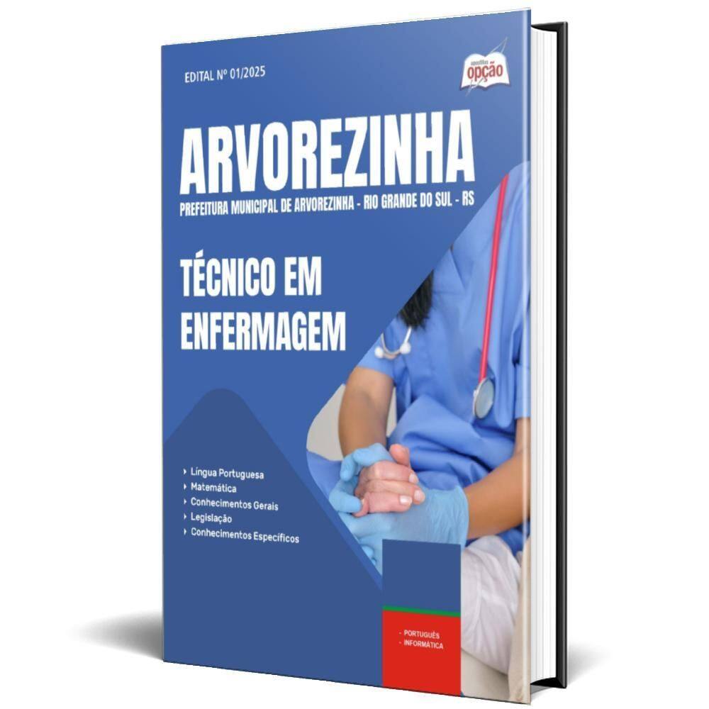 Apostila Prefeitura Arvorezinha Rs 2025 Técnico Em