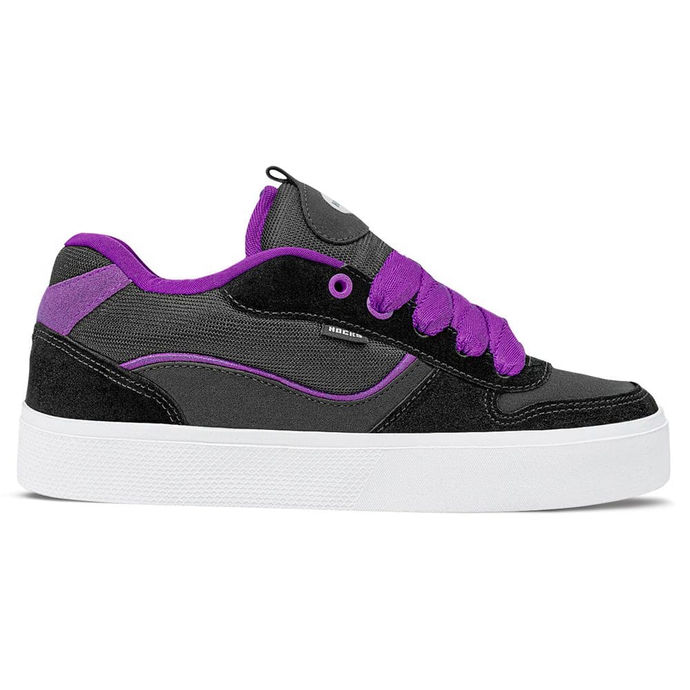 Tênis Hocks Puff Unissex Camurça Noturno Grape | Preto