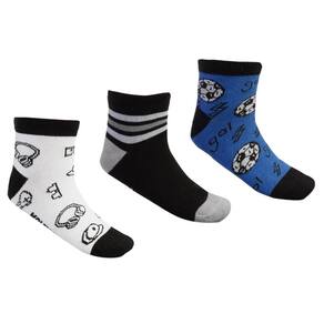 Meia Molekinho Infantil Kit C-3 Pares MK24-28992