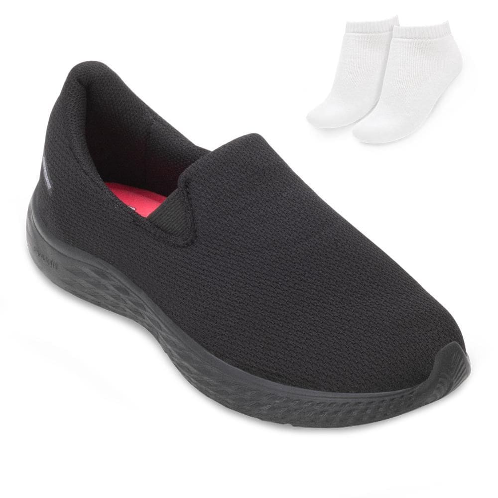 Tênis Slip On Rainha Dream IV e Meia RA24