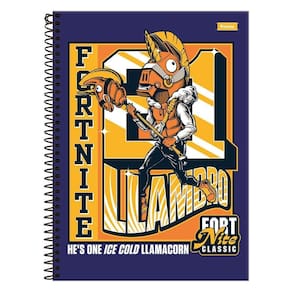 Caderno Univ 1 Matéria 80Fls Fortnite Llambro Foroni