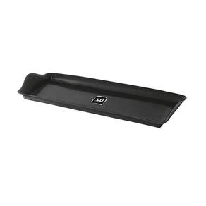 Bandeja Retangular Decorativa Servir Uz 38 X 16 Cm Preto
