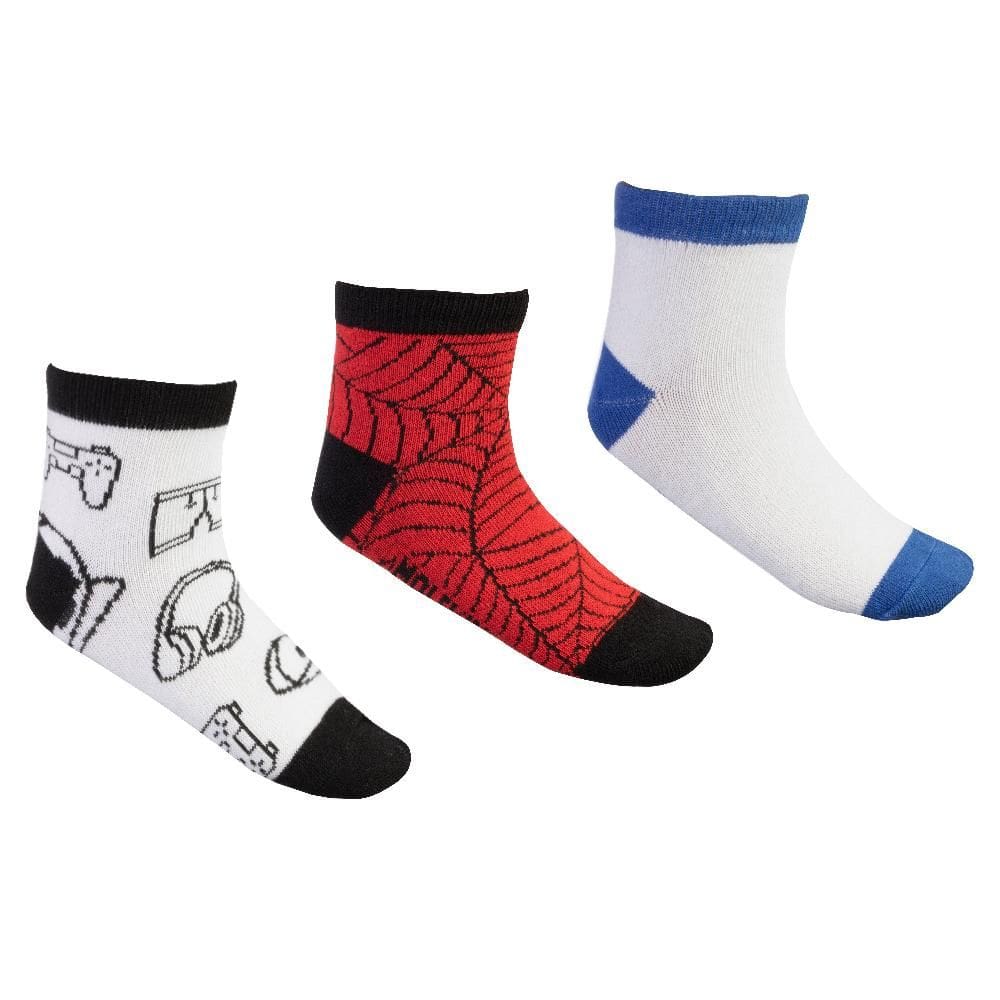 Meia Molekinho Infantil Kit C-3 Pares MK24-21991