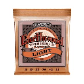 Encordoamento Violão Aço 011 Ernie Ball Earthwood Phosphor Bronze Tensão Leve