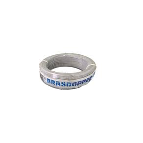 Fio Sólido 1,5 Mm2 750V Cinza Rolo Com 100M Brascooper