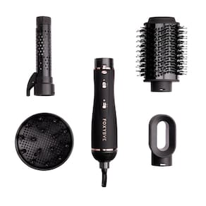 Ferramenta de modelagem de cabelo FoxyBae Super Styler com acessórios 4 em 1