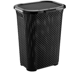 Cesto Organizador Rattan 30 litros Preto - Monte Líbano