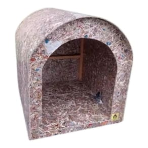 Casinha Madeira Para Cachorro Cães N2 Ecológica Iglu Casa