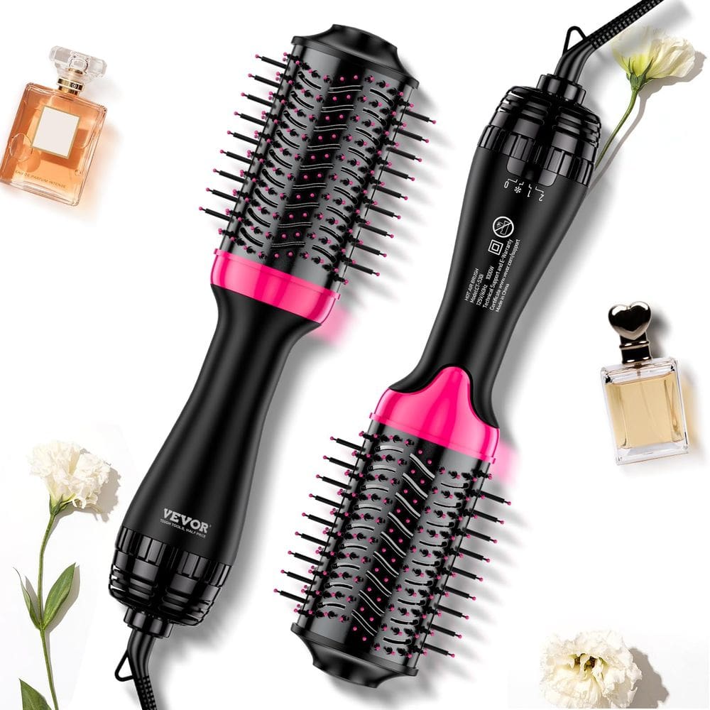 Escova para secador de cabelo VEVOR 4 em 1, secador de cabelo e modelador, volumizador