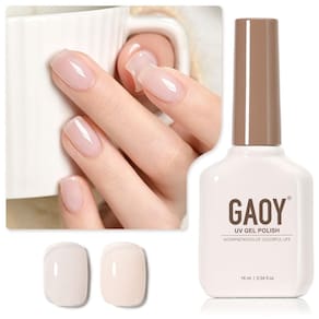 Verniz de unhas GAOY Nude Jelly Gel 16mL transparente translúcido