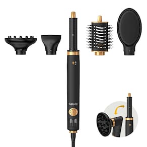 Escova de secador de cabelo Air Styler SUPGALIY 5 em 1 e modelador múltiplo