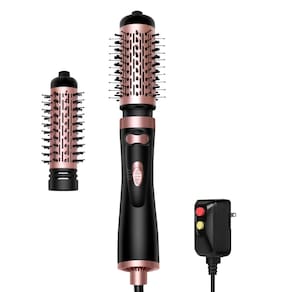 Escova rotativa para secador de cabelo OKWRAP 3 em 1 com 2 escovas