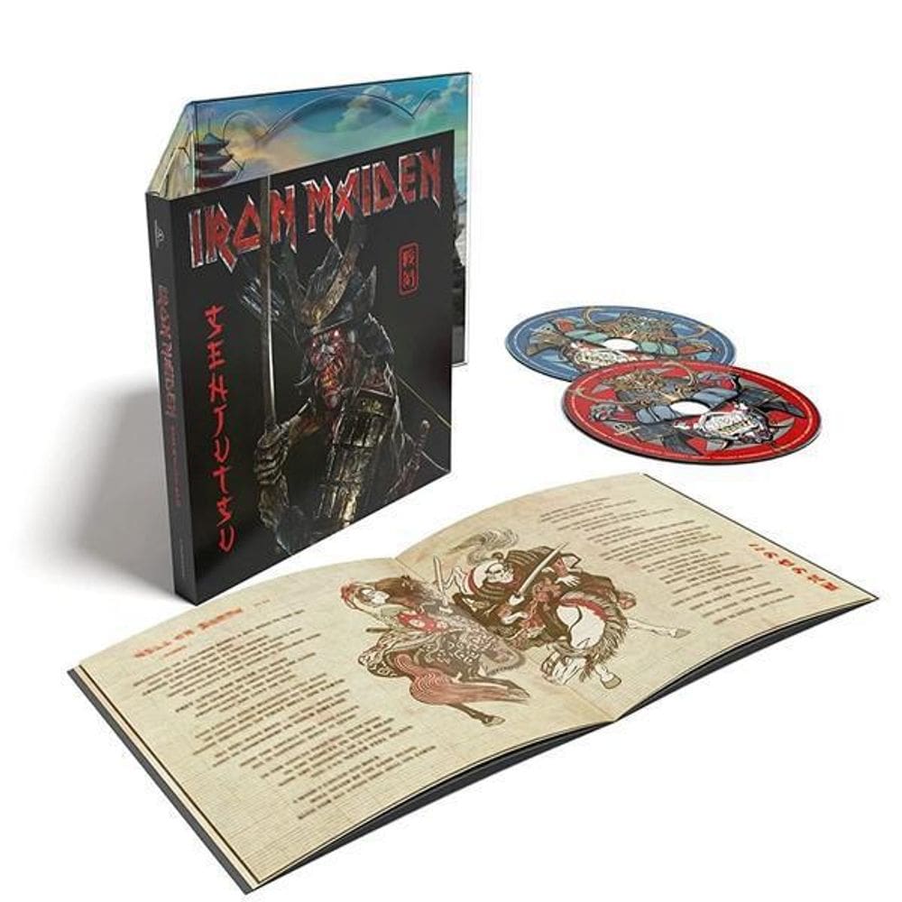 Cd Iron Maiden - Senjutsu 2 Cds - Digipack