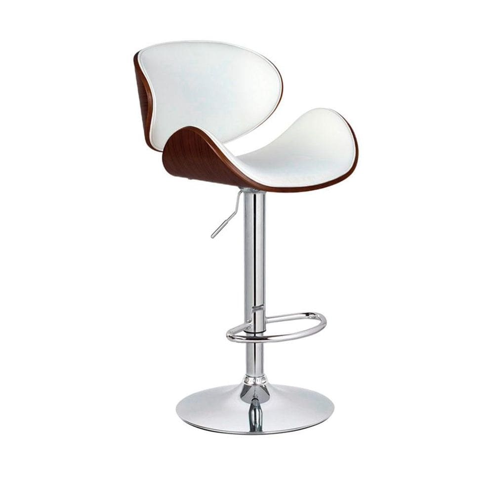 Banqueta Giratória Amsterdam Branca