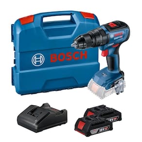 Parafusadeira Furadeira de Impacto 18V-50 Bosch + Kit