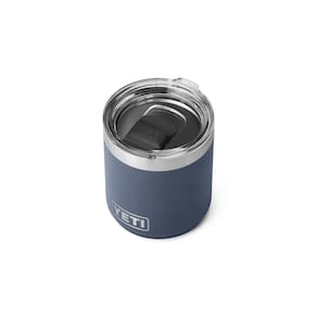 YETI Rambler 10 oz empilhável Lowball 2.0, isolado a vácuo, aço inoxidável com tampa MagSlider, azul marinho