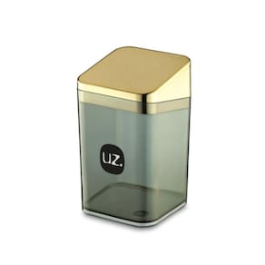 Porta Algodão Slim Dourado UZ546 12,70x7,50 cm