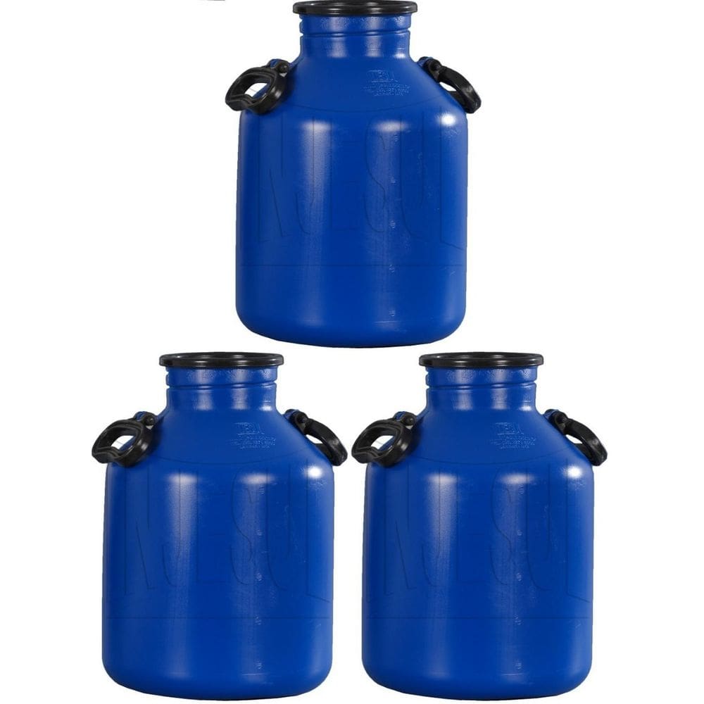 Galão Leite Leitera 15 Litros Azul Injesul