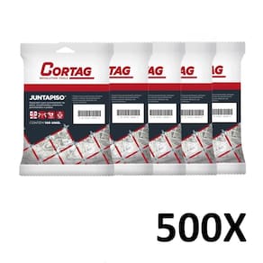 Kit 500 Espaçador Cruzeta Juntapiso E Azulejo 1,5Mm Cortag