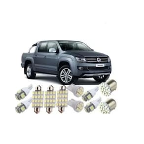 Kit Led Pingo Amarok VW Farol Placa Teto Ré Blue Lion
