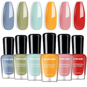 Conjunto de esmaltes Morovan Quick Dry 7 ml Regular Glossy Women