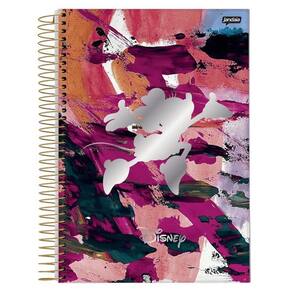 Caderno Espiral 175X242Mm Cd 1X1 80Fls Disney Projeto Deei
