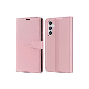 Capa tipo carteira Flip Cover Agenda Samsung Galaxy A34 5G rosa
