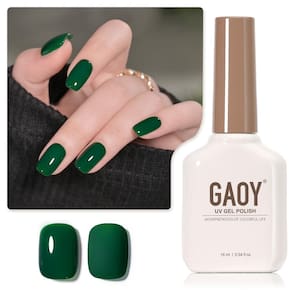 Verniz de unhas em gel GAOY Green 16mL Soak Off UV Light 2477
