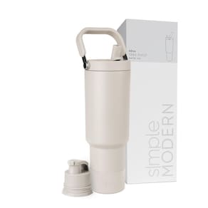 Garrafa de água Simple Modern Trek Pivot 1,2 L com alça