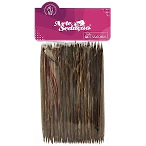 Palito Indiano 2 Pontas - 100 Unidades para Manicure