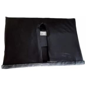 Capa de TV em Corino com Fecho e Bolsos - 50L 120x74x10cm