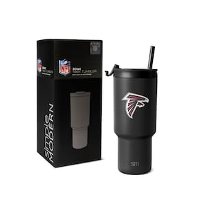 Copo Simple Modern NFL Atlanta Falcons 900 ml em aço inoxidável