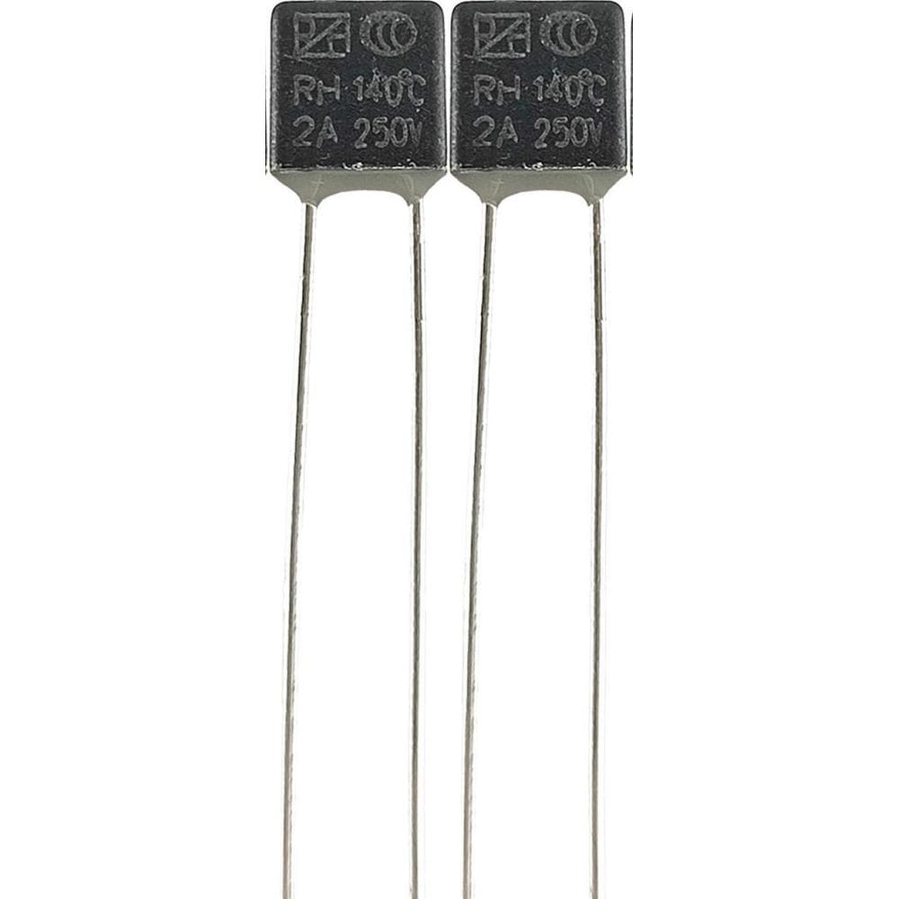5 Fusível Térmico Motor Ventilador 140ºc 2A 250V 140 Graus