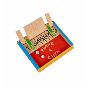 Jogo Feche a Caixa Educativo - Tralala - MDF 25x21x3cm