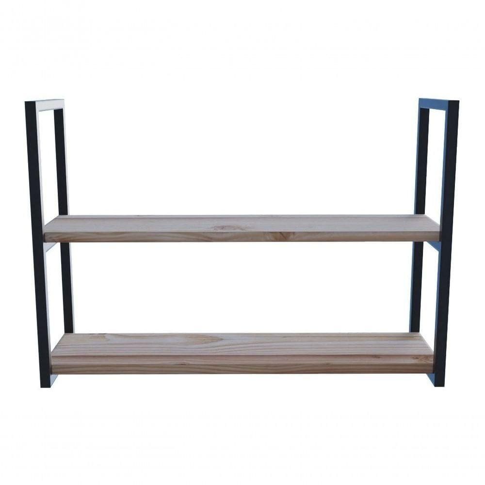 Estante 80X20Cm Industrial Para Cozinha De Ferro