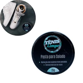 Pasta Limpar Solado Sapato Tenis Limpo Removedor Manchas
