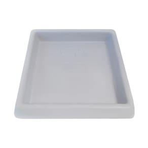 Prato Base Quadrado Para Vaso De Planta Em Polietileno 30 Cm