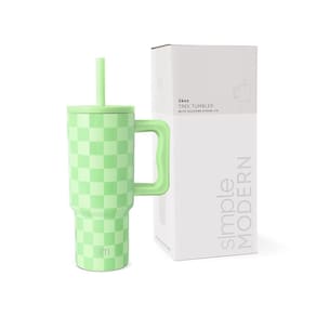 Copo Simple Modern Kids Trek Lime Checkmate 700 ml