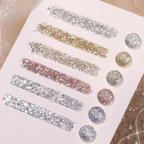 Conjunto de esmaltes GAOY Reflective Glitter 6 cores 6,5 ml Soak Off