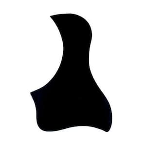 Escudo Ronsani Para Violão Boca Oval Dallas 1116 Preto