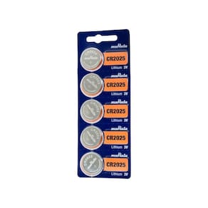 Bateria Cr2025 Murata/Sony Cartela Com 5 Unidades